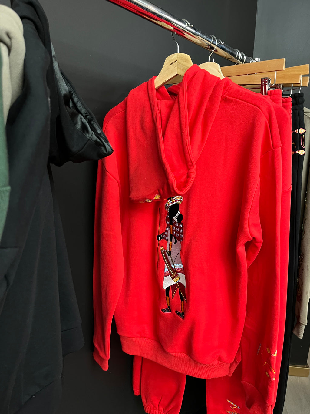 Moto Moto Red Hoodie