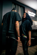 Black Pray Mantis Heavyweight Tee