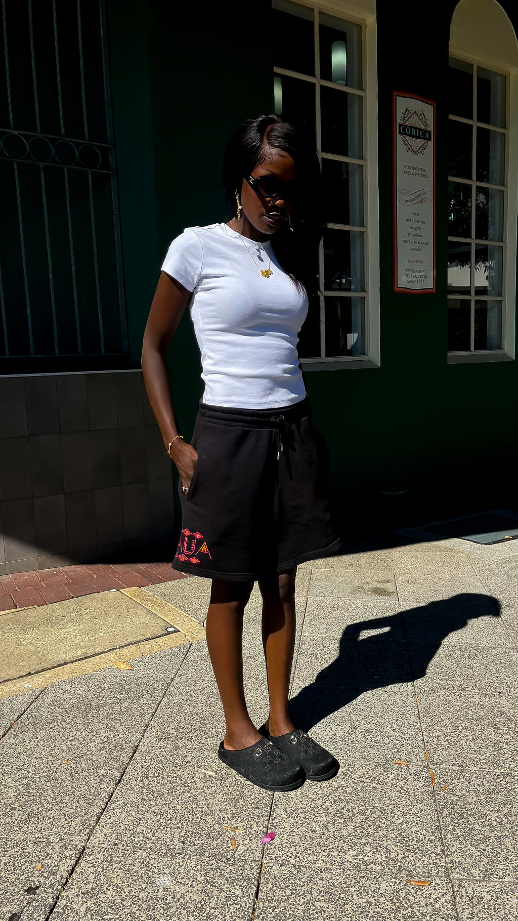 Black Maasai Shorts