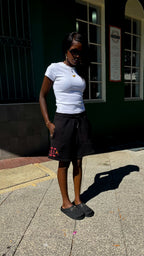 Black Maasai Shorts