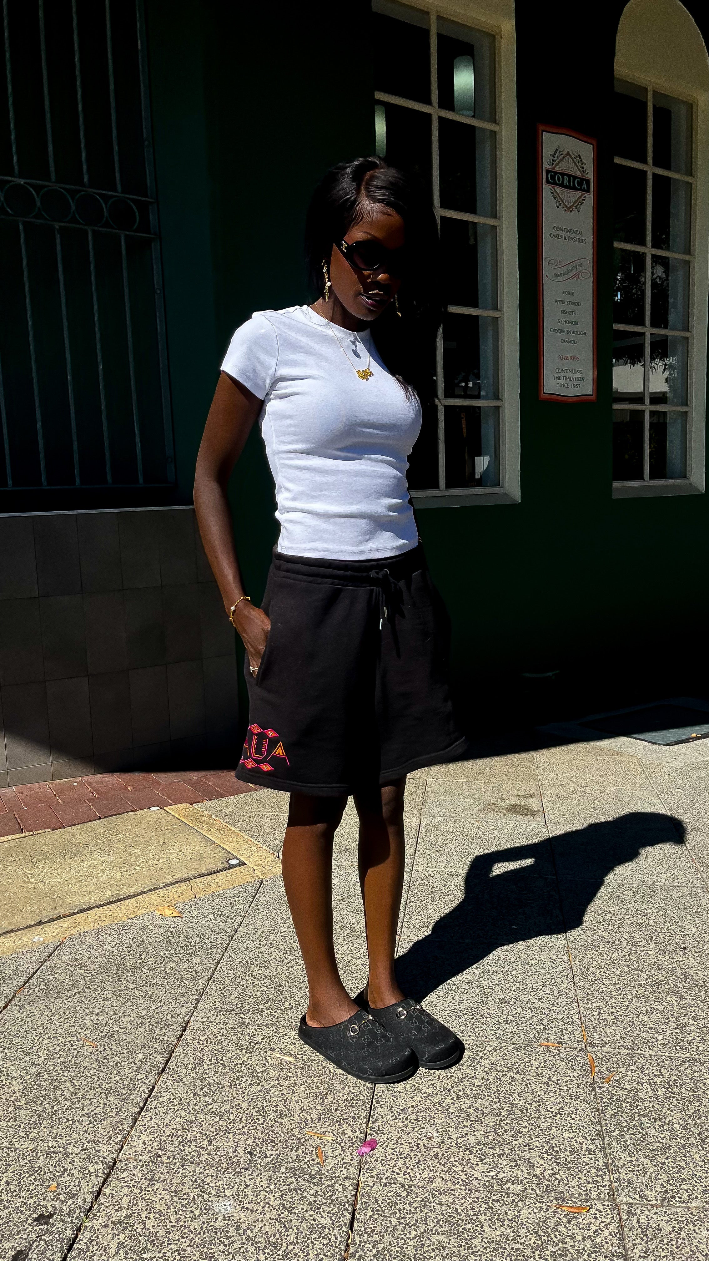 Black Maasai Shorts