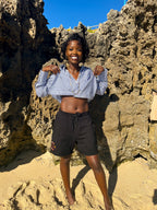 Black Maasai Shorts