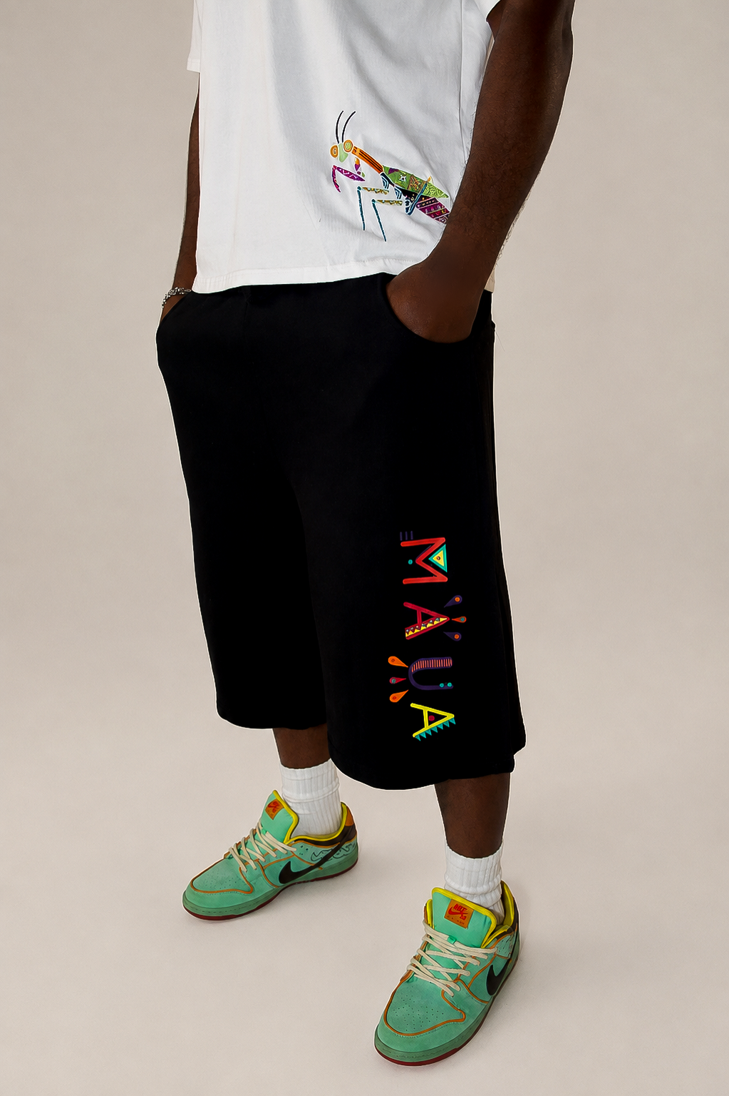 MAUA Men’s Cotton Relaxed Fit Shorts