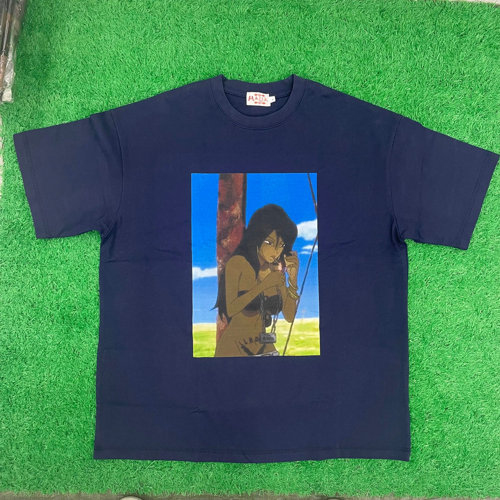 Custom made heavyweight anime T-shirt