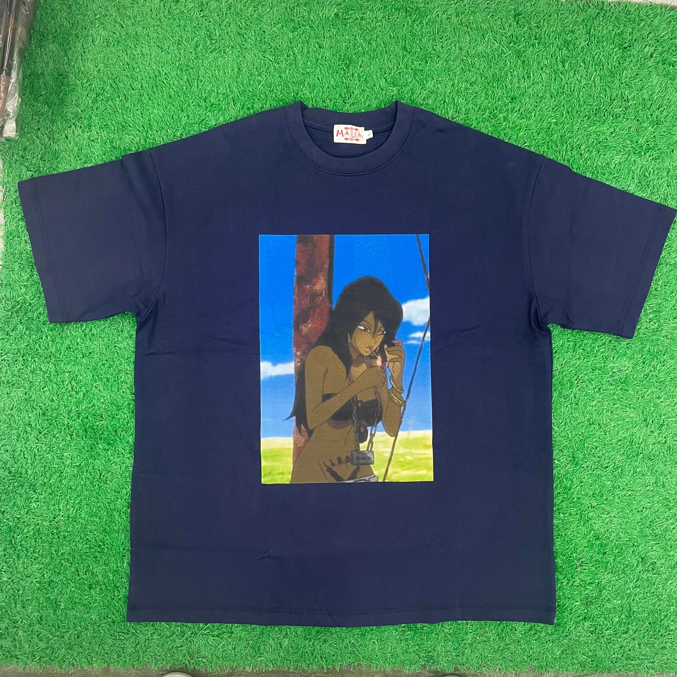 Custom made heavyweight anime T-shirt