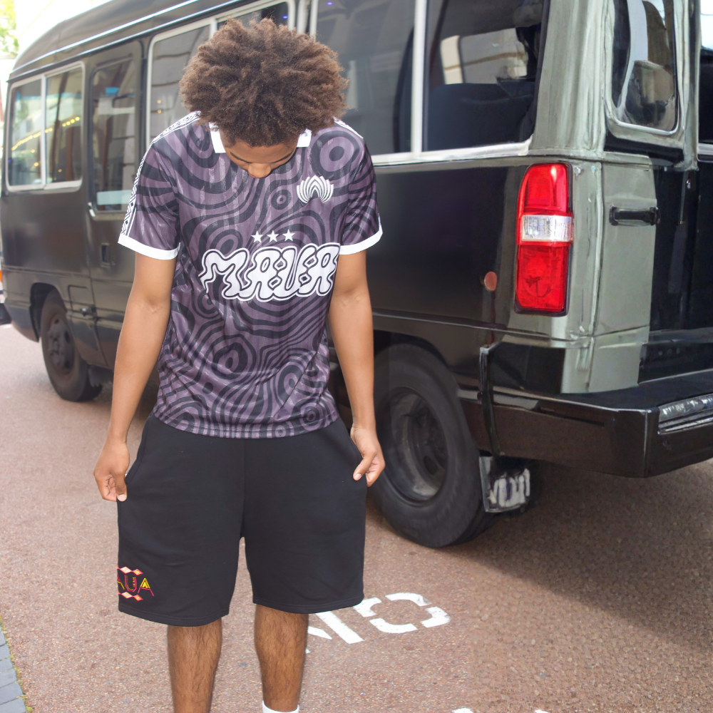 Black Maasai Shorts