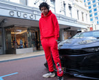 Moto Moto Red Sweat Pants