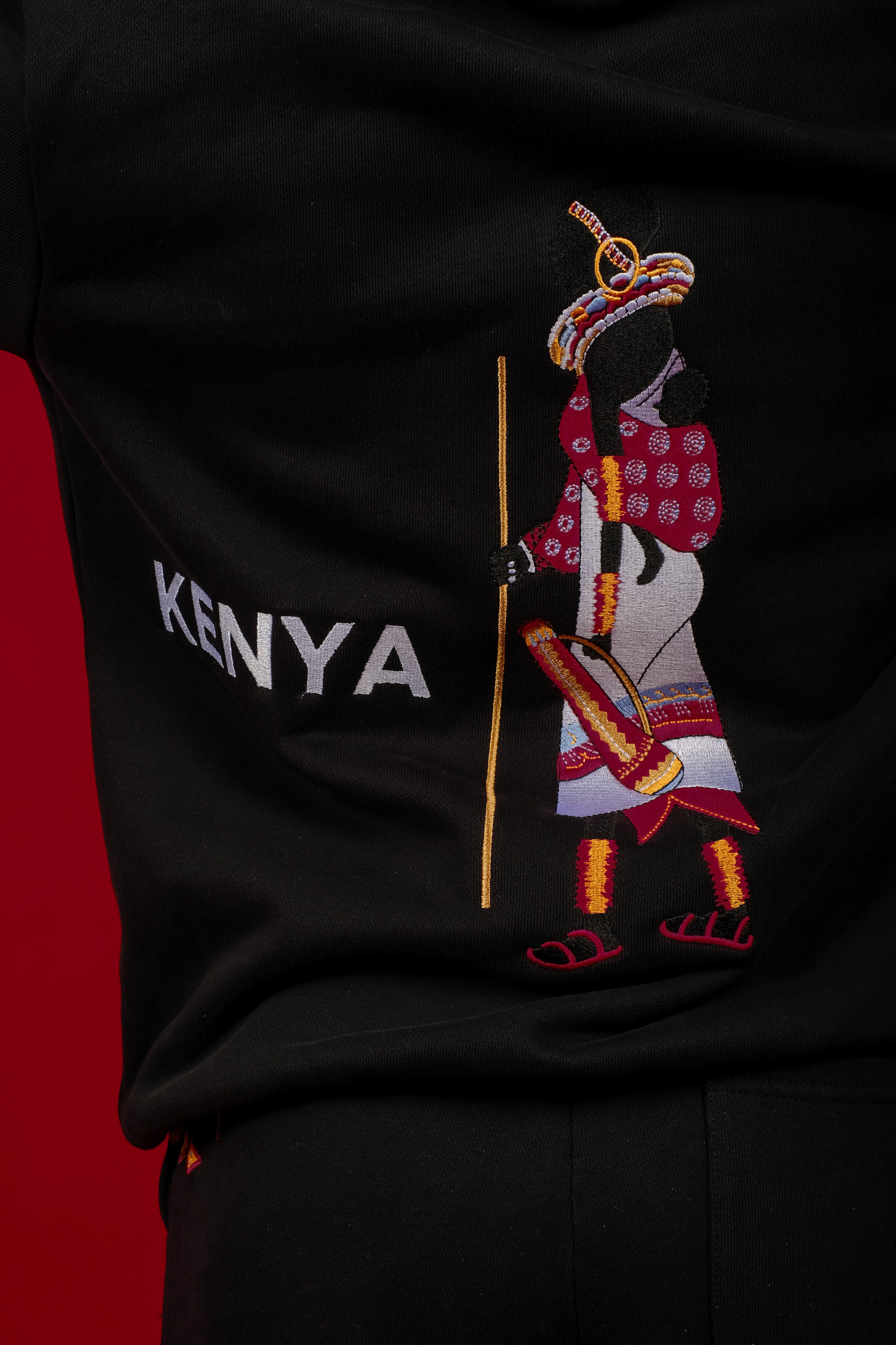MAUA Maasai Mother & Child Hoodie – 400 GSM Heavyweight