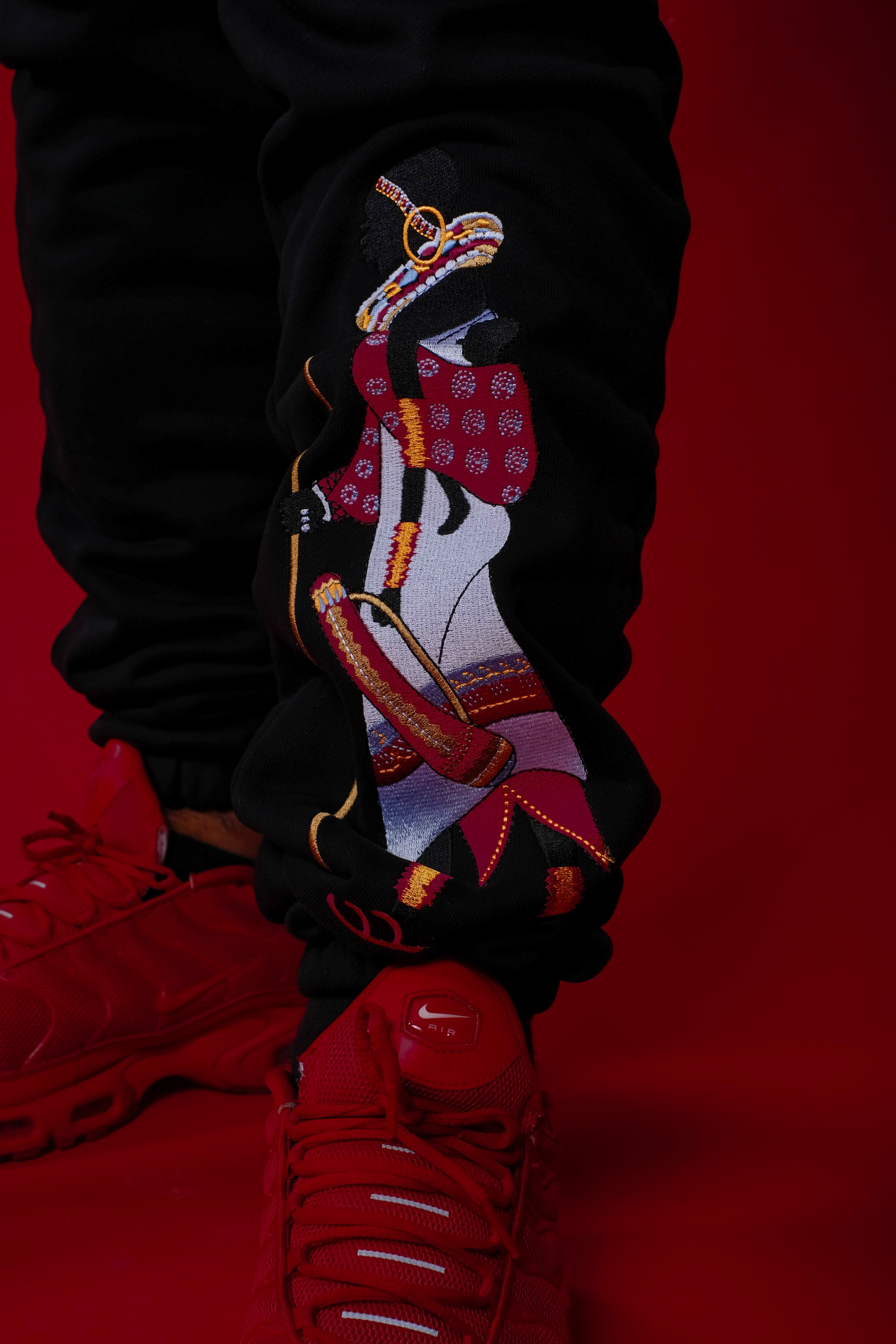 NOIR  MAASAI SWEATPANTS