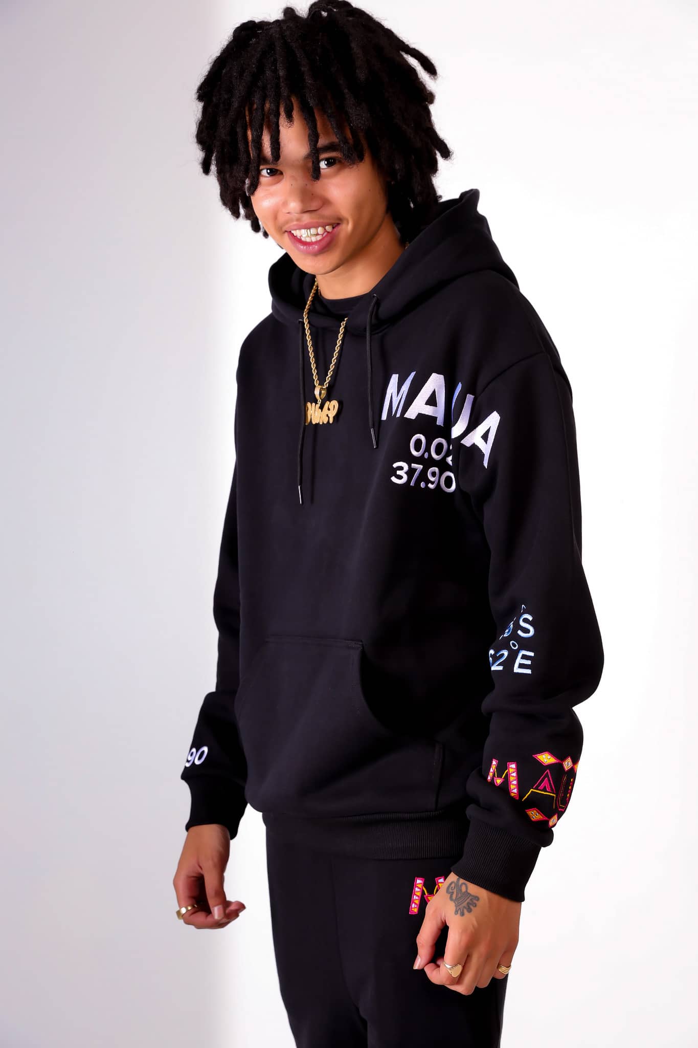 MAUA Maasai Mother & Child Hoodie – 400 GSM Heavyweight